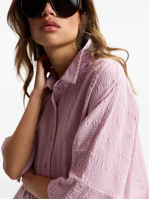 Essentiel Antwerp peplum-hem shirt - Pink