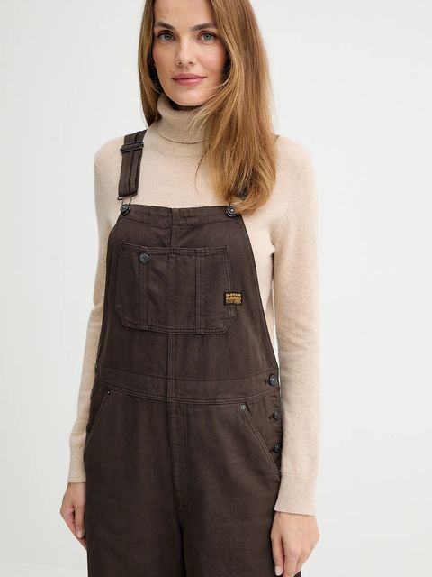 G-Star ogrodniczki jeansowe 0 damskie D26926.E078 - zdjęcie produktu nr 2