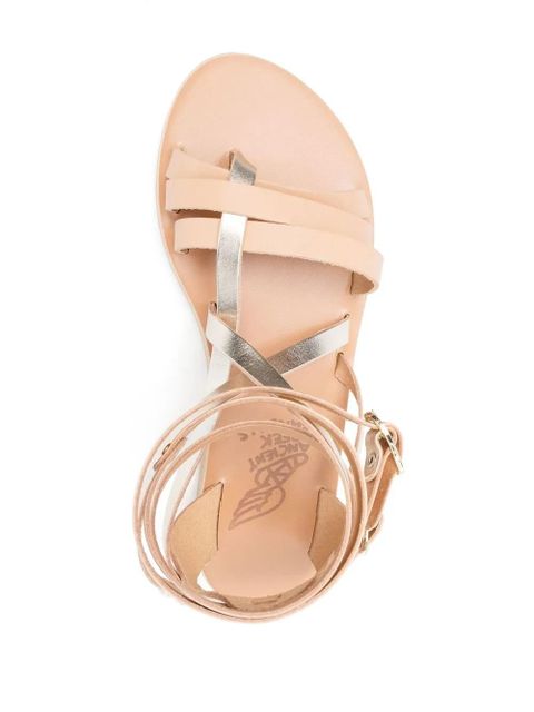 Ancient Greek Sandals Satira ankle-strap sandals - Neutrals