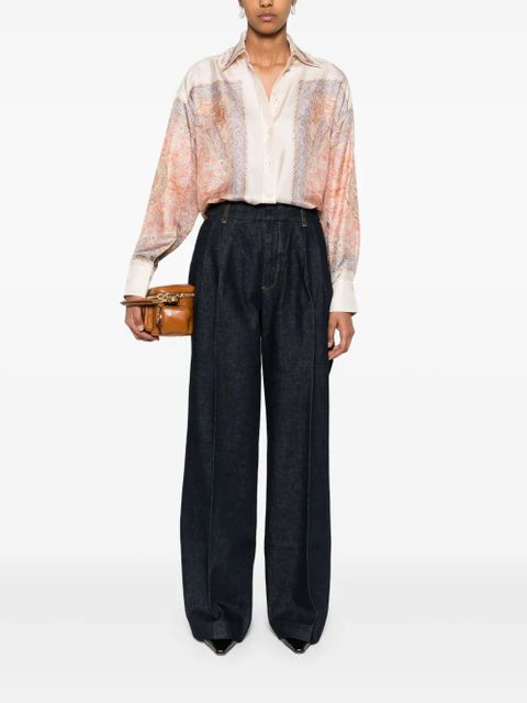 ZIMMERMANN Illustration jeans - Blue