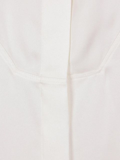 LOEWE tie-neck shirt - White