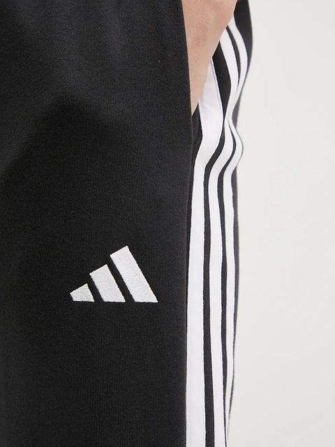 adidas spodnie dresowe Essentials kolor czarny wzorzyste JD5302