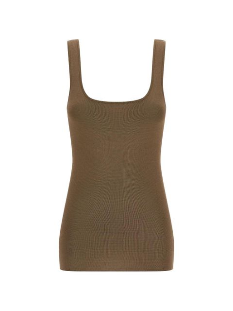 ENTIRE STUDIOS square-neck top - Brown - zdjęcie produktu nr 1