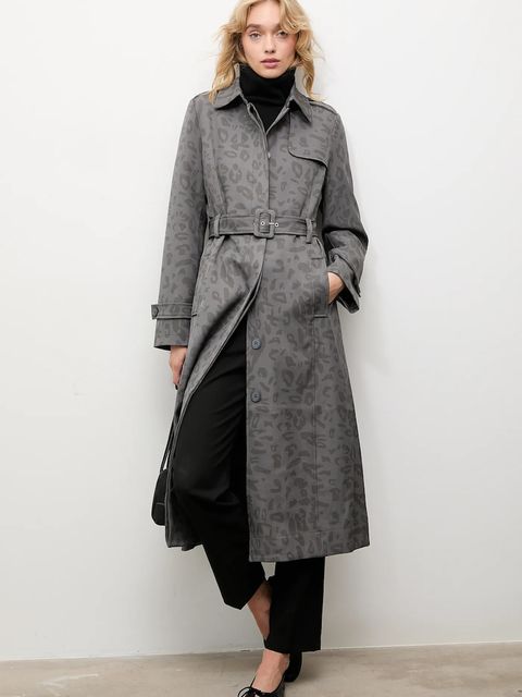 Answear.LAB płaszcz kolor szary