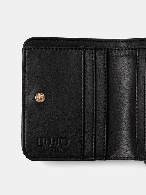 Liu Jo portfel damski kolor czarny AF5193.E0027 - zdjęcie produktu nr 2
