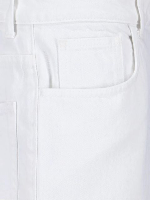 Róhe cuffed straight jeans - White
