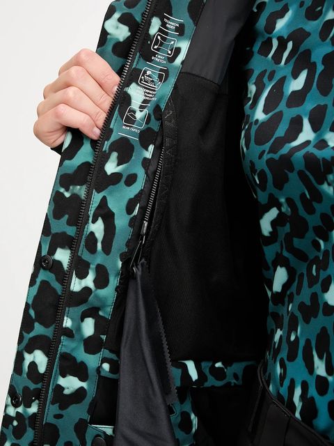 EA7 Emporio Armani kurtka narciarska kolor zielony AF13889.7W000394