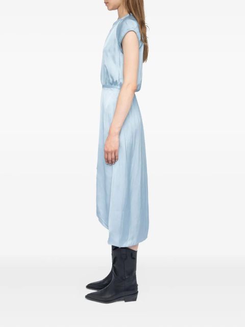 Zadig&Voltaire Randall midi dress - Blue