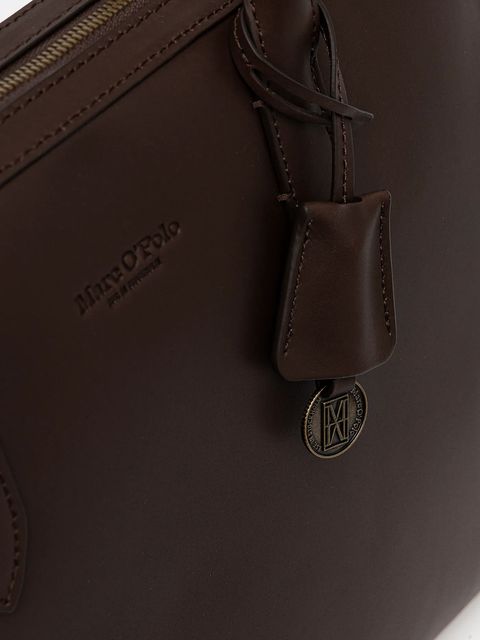 Marc O'Polo torebka skórzana kolor brązowy 5000009167