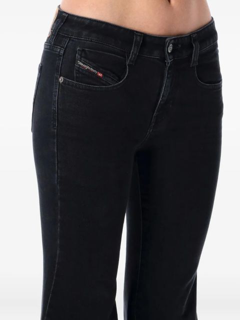 Diesel 1970 D-bleess flared cotton jeans - Black