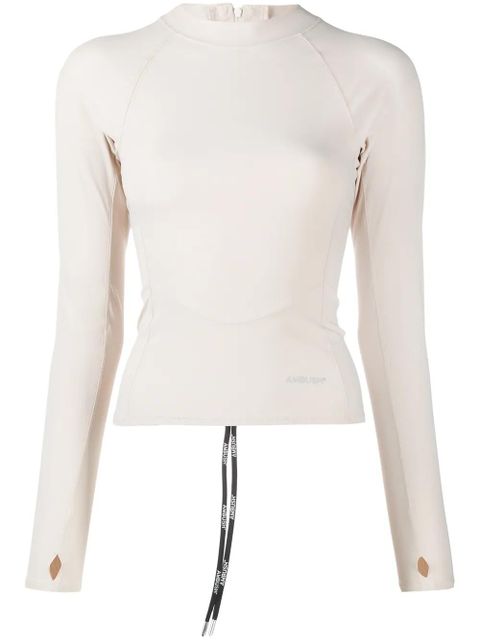 AMBUSH rear zip fastening top - Neutrals - zdjęcie produktu nr 1