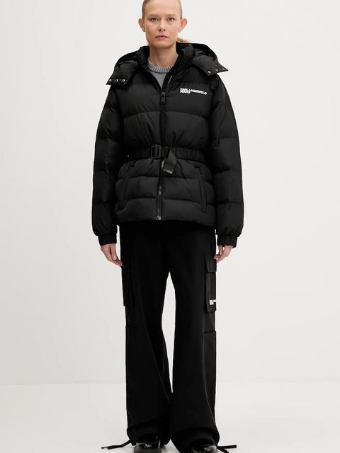 Karl Lagerfeld Jeans sweter bawełniany damski kolor szary A3W18037