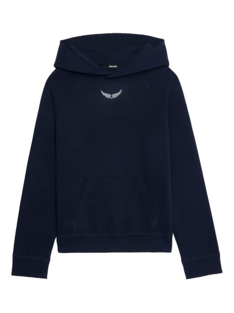 Zadig&Voltaire Georgy rhinestone-embellished hoodie - Blue - zdjęcie produktu nr 1