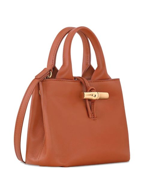 Longchamp mini XS Le Roseau handbag - Brown