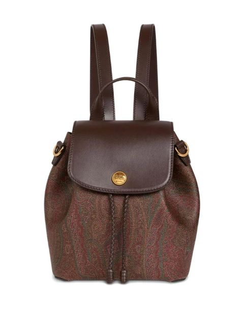 ETRO small Arnica paisley backpack - Brown - zdjęcie produktu nr 1