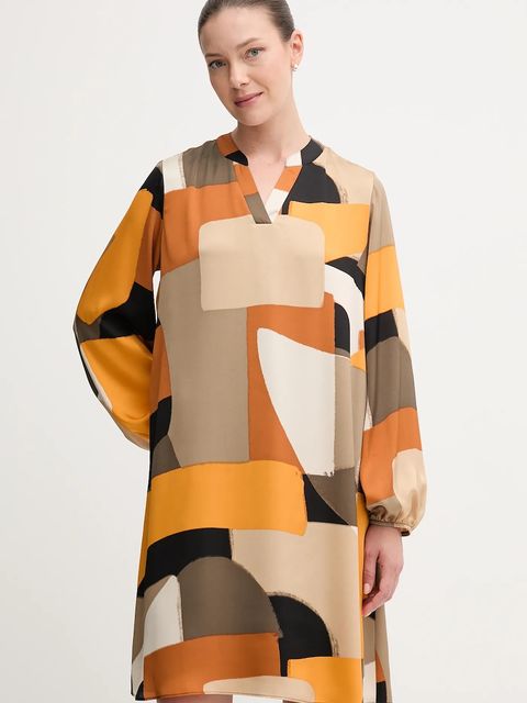 Joseph Ribkoff sukienka kolor pomarańczowy mini prosta 253218 - zdjęcie produktu nr 1