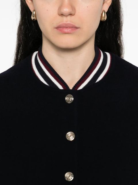 Maje wool bomber jacket - Blue