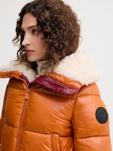 Save The Duck kurtka MOMA kolor pomarańczowy zimowa D30974W.LOVE21