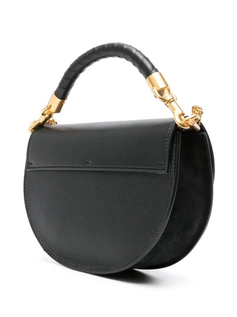 Chloé Marcie leather crossbody bag - Black