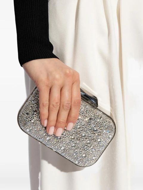 Jimmy Choo Cloud clutch bag - Silver - zdjęcie produktu nr 2