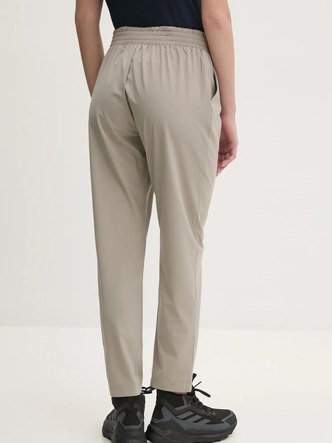 Helly Hansen spodnie sportowe Thalia 2.0 damskie kolor zielony proste high waist 34325