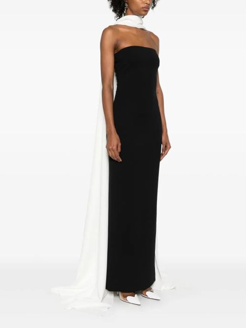 Solace London Ainhoa gown - Black