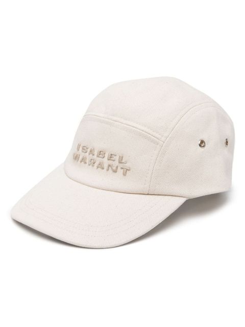 ISABEL MARANT Tedji logo-embroidered baseball cap - Neutrals - zdjęcie produktu nr 1