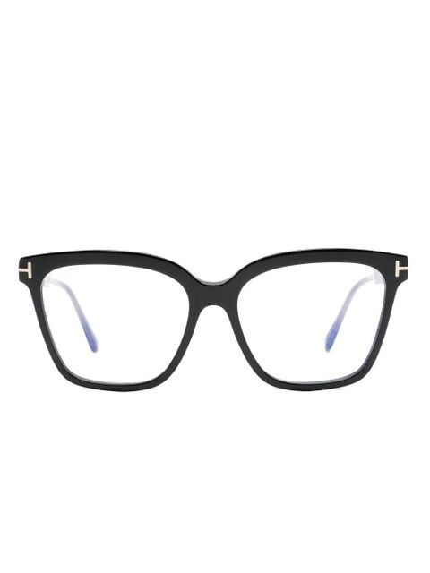 TOM FORD Eyewear rectangular-frame optical glasses - Black - zdjęcie produktu nr 1