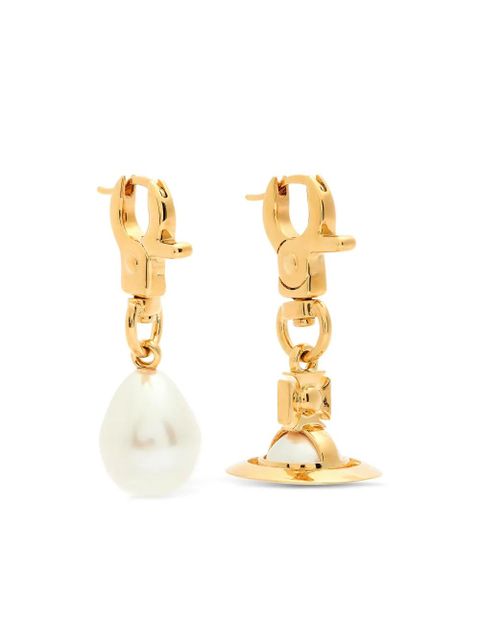 Vivienne Westwood small Claude earrings - Gold - zdjęcie produktu nr 1