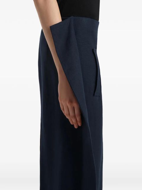 KHAITE Gorgi skirt - Blue