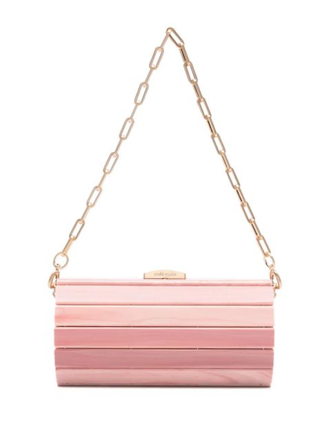 Cult Gaia Mini Rolie Polie chain clutch bag - Pink - zdjęcie produktu nr 1