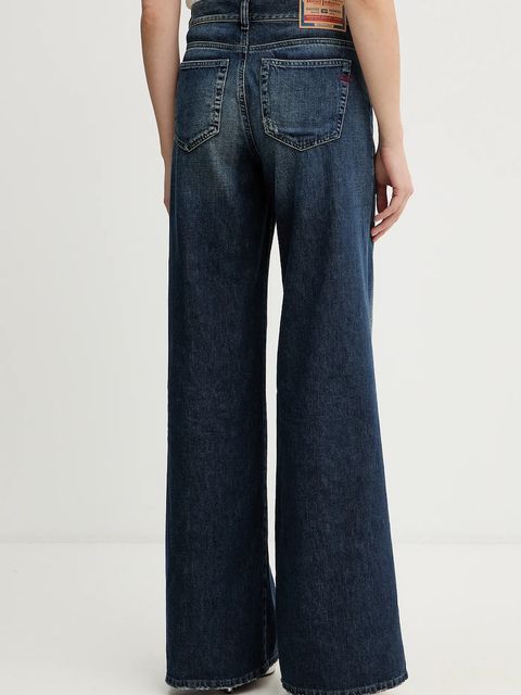 Diesel jeansy 1979 D-AKEMI L.32 damskie kolor niebieski A03624.09N70 - zdjęcie produktu nr 2