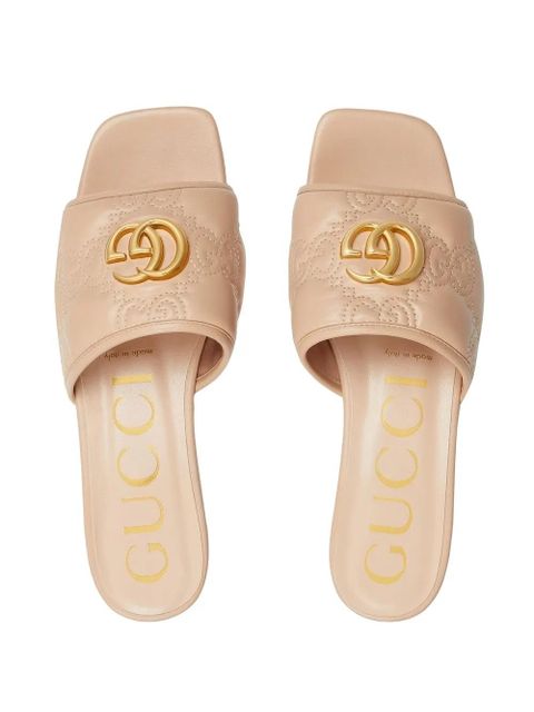 Gucci GG matelassé slide sandals - Neutrals - zdjęcie produktu nr 2
