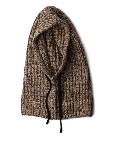 Prada drawstring hood - Brown - zdjęcie produktu nr 1