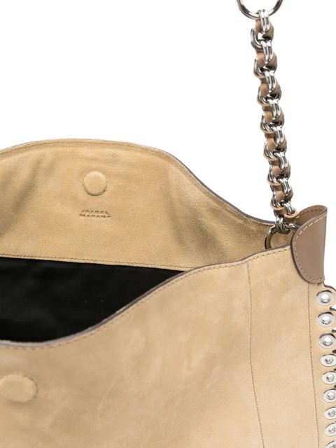 ISABEL MARANT Oskan Hobo shoulder bag - Neutrals