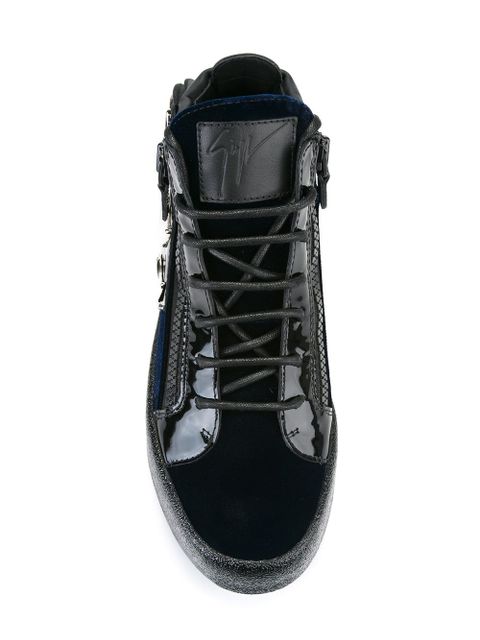 Giuseppe Zanotti 'Cruel' hi-top sneakers - Black - zdjęcie produktu nr 2