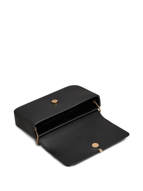 Tod's logo-plaque mini bag - Black