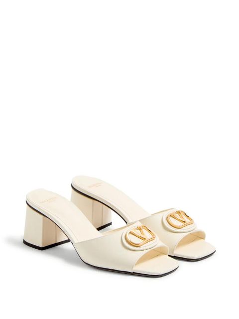 Valentino Garavani 60mm VLogo Signature sandals - White
