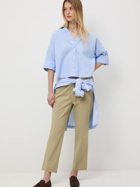 Medicine spodnie chinos damskie bawełniane z elastanem - zdjęcie produktu nr 2