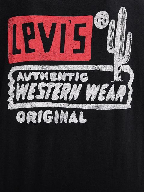 Levi's t-shirt bawełniany damski kolor czarny 000G4