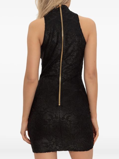 Balmain Baroque Bouclette mini dress - Black