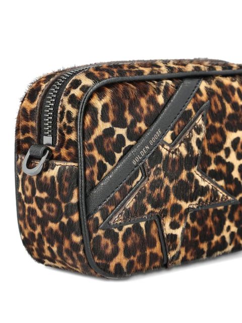 Golden Goose mini Star Bag leopard-print shoulder bag - Neutrals
