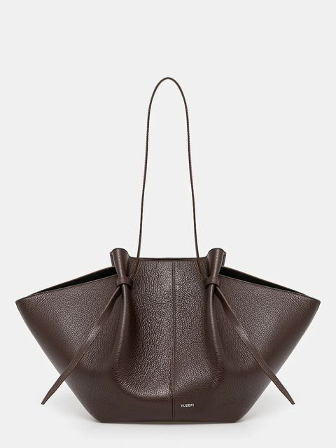 Yuzefi torebka skórzana LARGE MOCHI kolor brązowy YUZCO-HB-LM-L038 - zdjęcie produktu nr 1