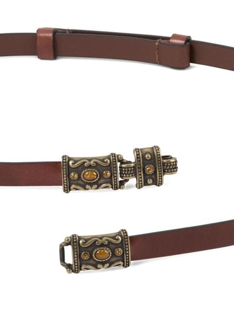 Ba&Sh Bara embellished belt - Brown - zdjęcie produktu nr 2