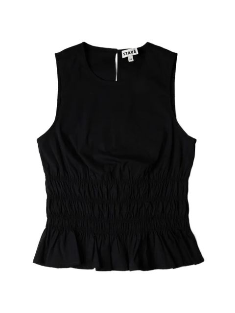STAUD Culver round-neck top - Black - zdjęcie produktu nr 1