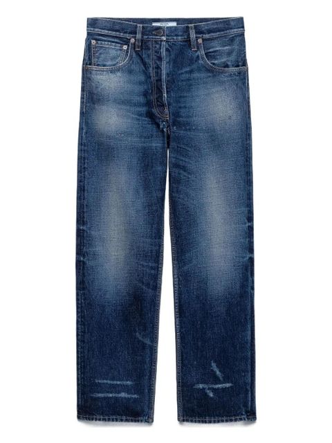 Prada washed five-pocket jeans - Blue - zdjęcie produktu nr 1