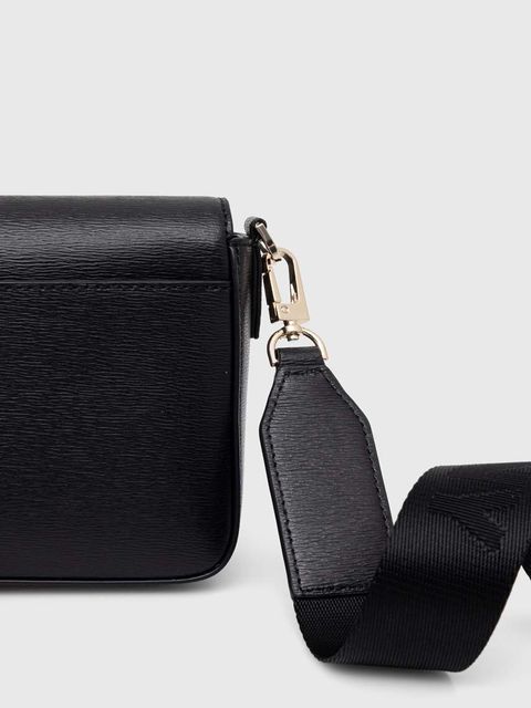 Dkny torebka skórzana kolor czarny R42E3E21