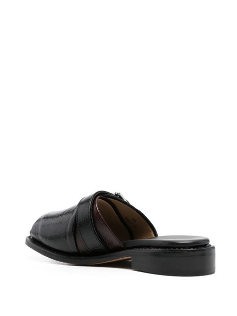 OUR LEGACY Ginza buckle-detail sandals - Black