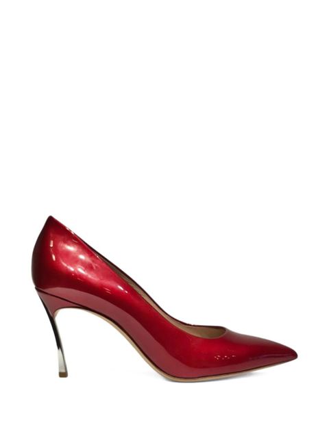 Casadei pointed-toe stiletto heeled pumps - Red - zdjęcie produktu nr 1