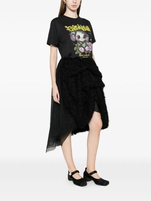 GANNI graphic T-shirt - Black - zdjęcie produktu nr 2